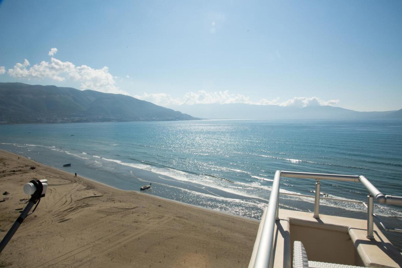 Sky & Sea Viewing Apartment Влёра Экстерьер фото